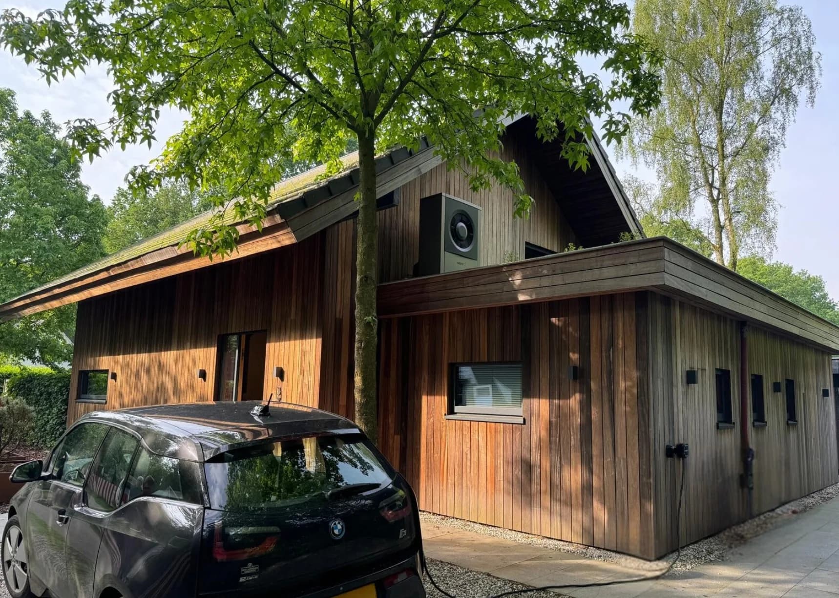 CLT privātmāja ar Āfrikas cietkoka fasādi image 1